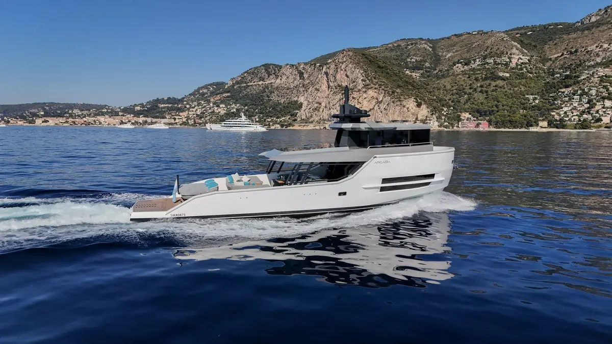 Arcadia Sherpa 60, exterior — Ibiza Yachts Hire, Ibiza. Arcadia Sherpa 60 — 18.7m
