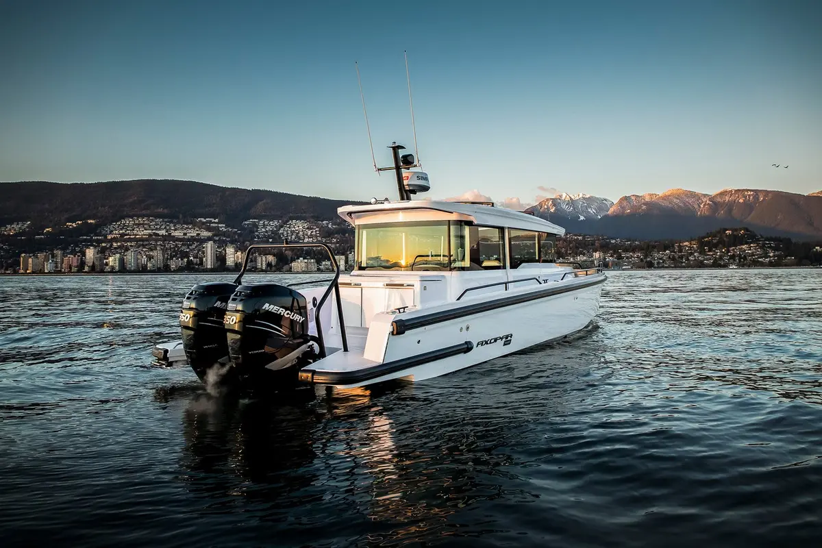 Axopar 37, aft deck — Ibiza Yachts Hire, Ibiza. Axopar 37 — 11.5m