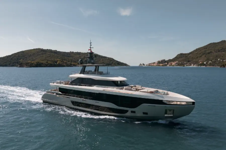 Azimut 116, exterior — Ibiza Yachts Hire, Ibiza. Azimut 116 — 36m