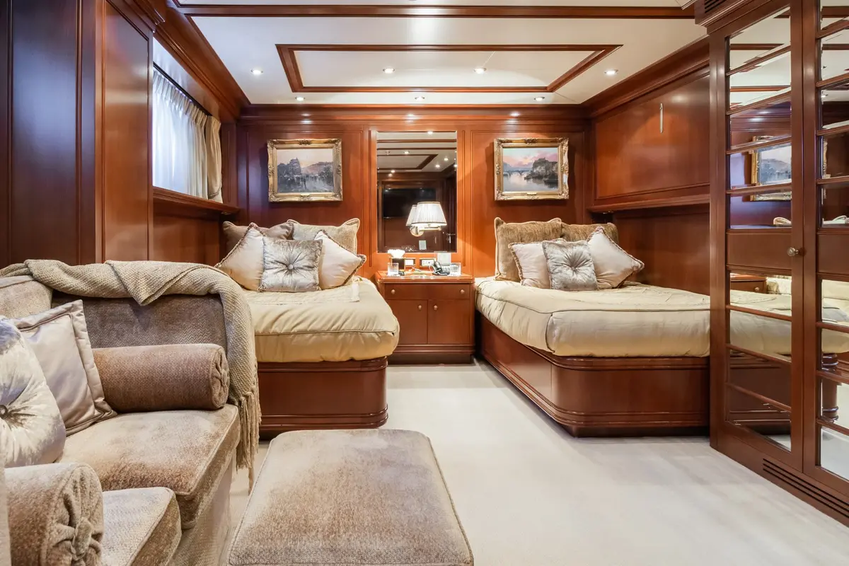 Apogee, main deck — Ibiza Yachts Hire, Ibiza. Apogee — 62.5m