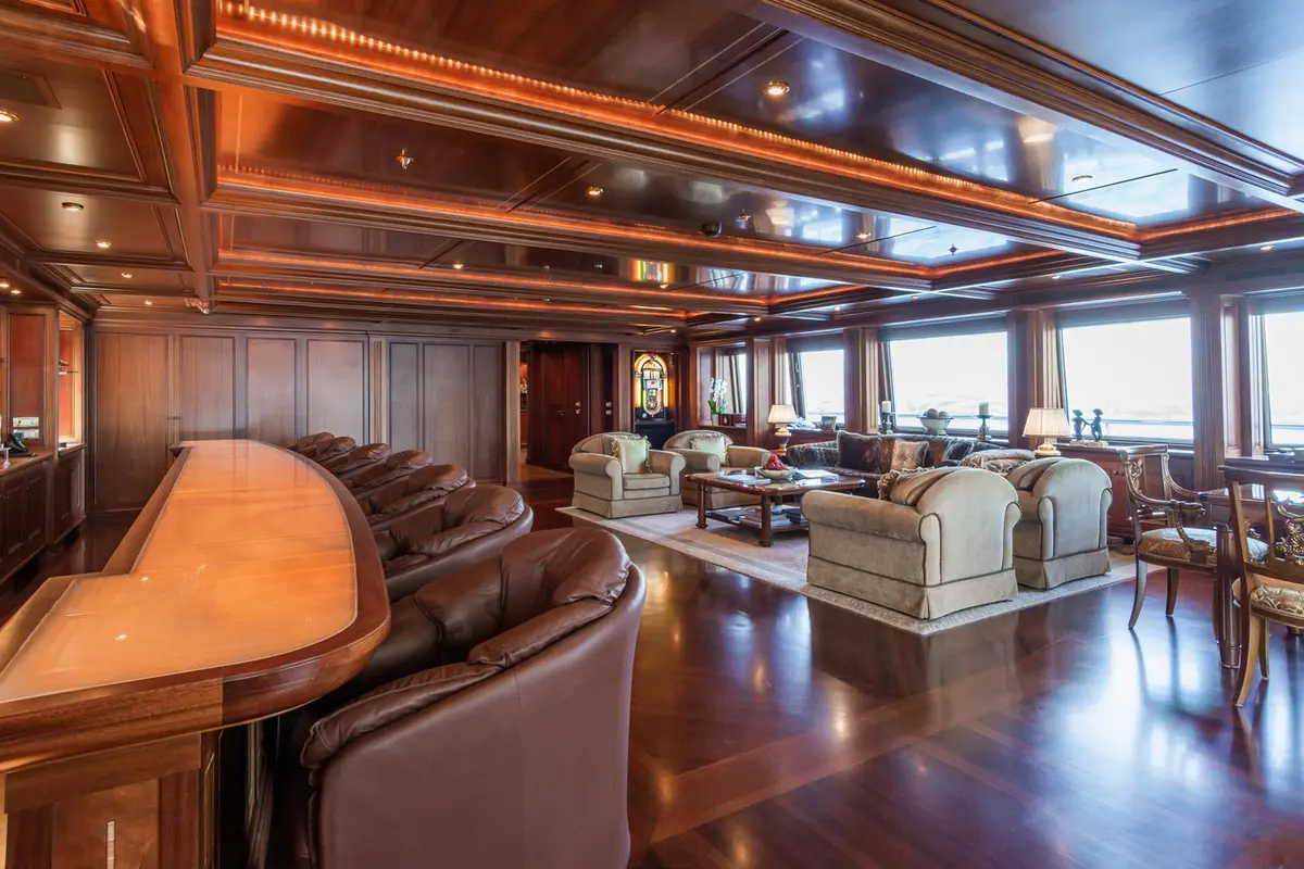 Apogee, flybridge — Ibiza Yachts Hire, Ibiza. Apogee — 62.5m
