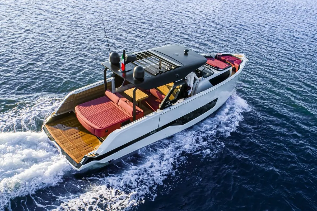 Cranchi A46, exterior — Ibiza Yachts Hire, Ibiza. Cranchi A46 — 14m
