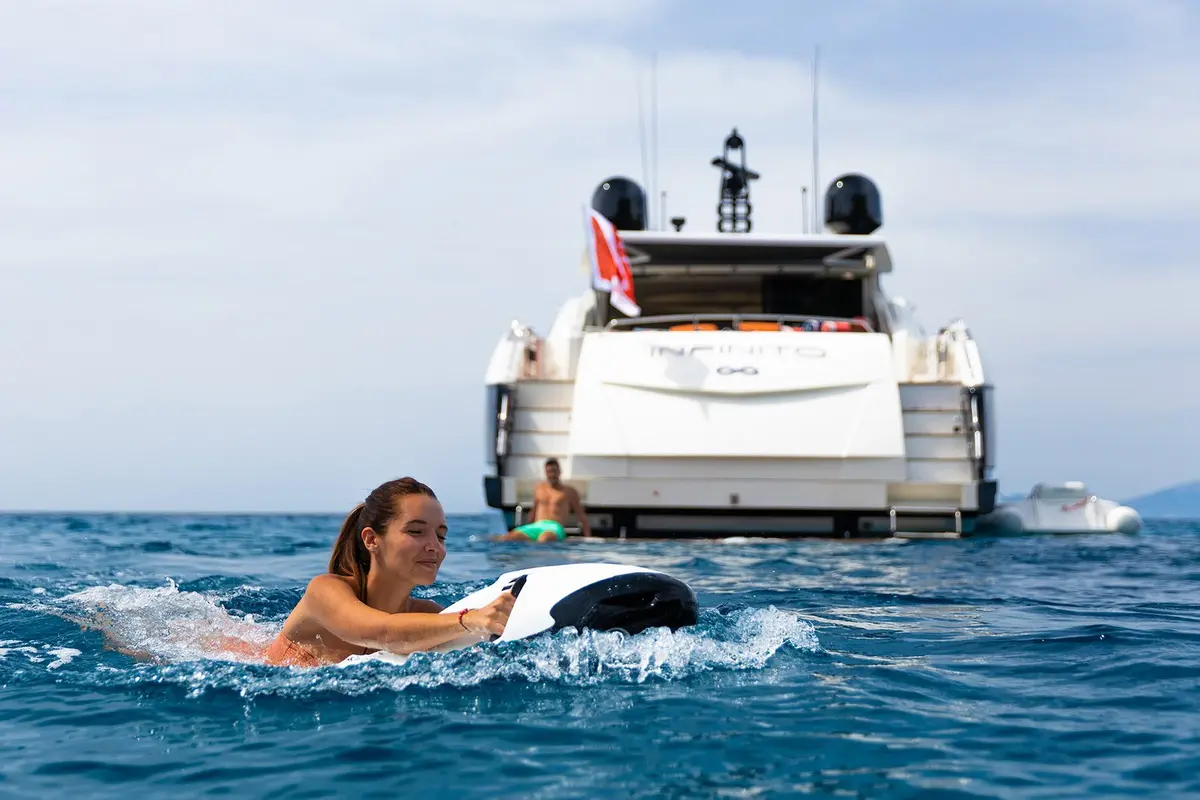 Cranchi A46, main deck — Ibiza Yachts Hire, Ibiza. Cranchi A46 — 14m
