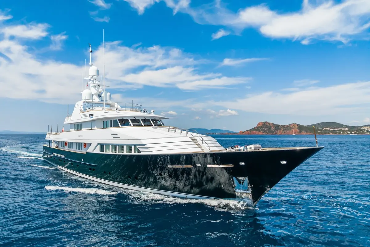 Emerald, exterior — Ibiza Yachts Hire, Ibiza. Emerald — 50m