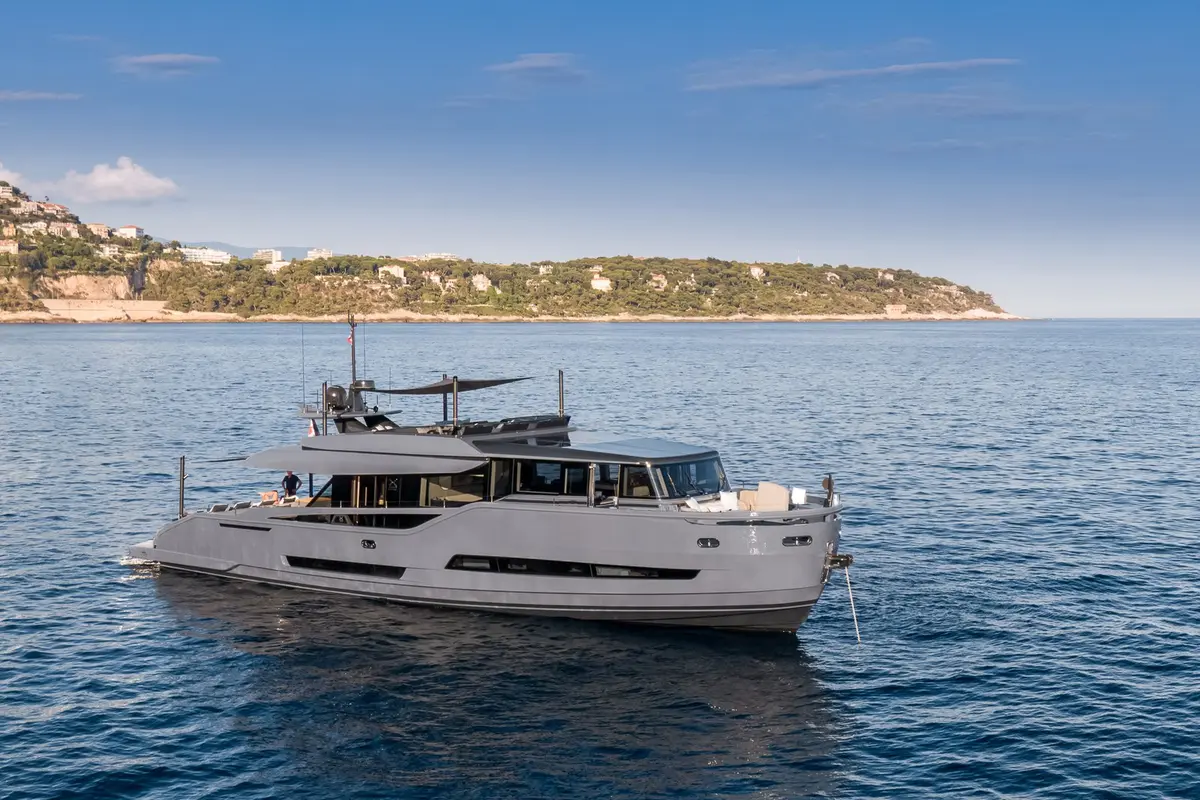 Extra 86, exterior — Ibiza Yachts Hire, Ibiza. Extra 86 — 26m
