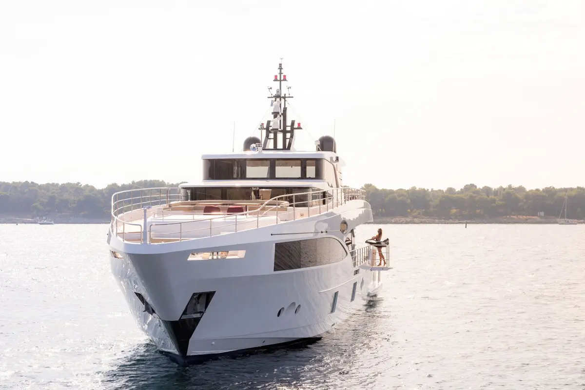 Majesty 100, exterior — Ibiza Yachts Hire, Ibiza. Majesty 100 — 32m