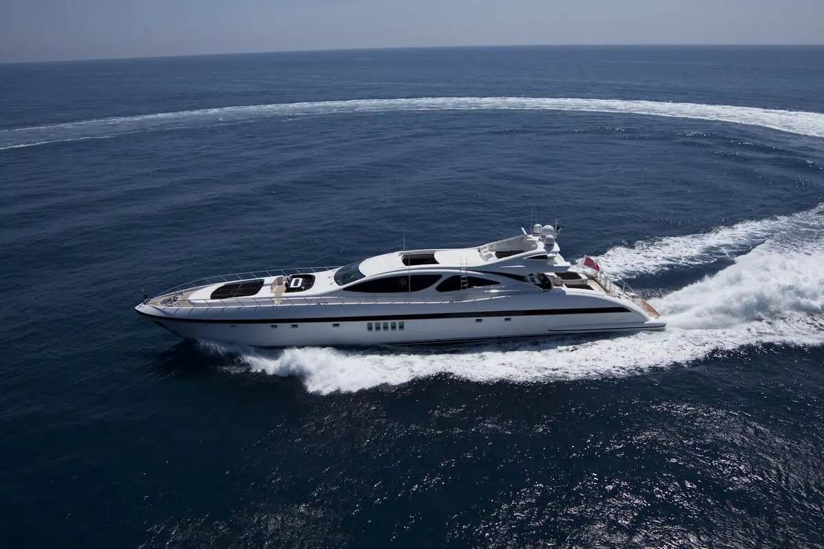 Mangusta 130, exterior — Ibiza Yachts Hire, Ibiza. Mangusta 130 — 40m