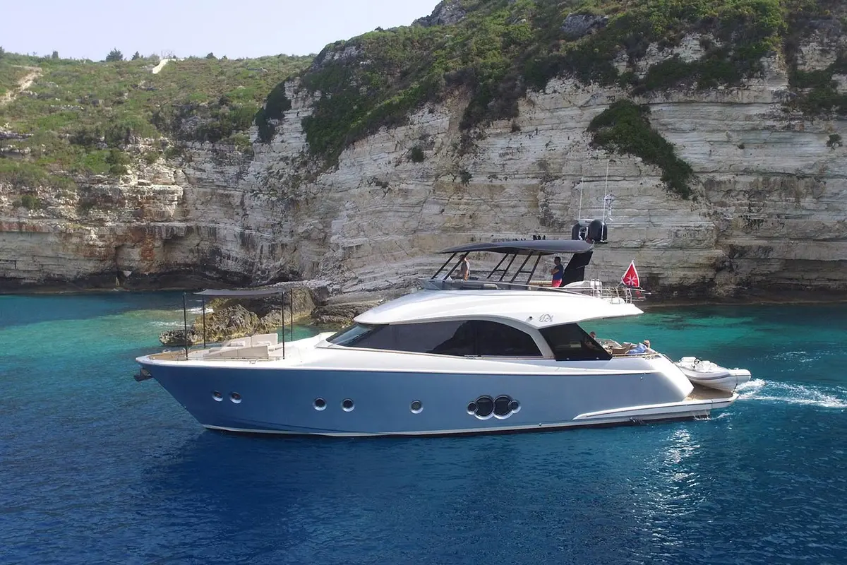 MCY66, exterior — Ibiza Yachts Hire, Ibiza. MCY66 — 20m