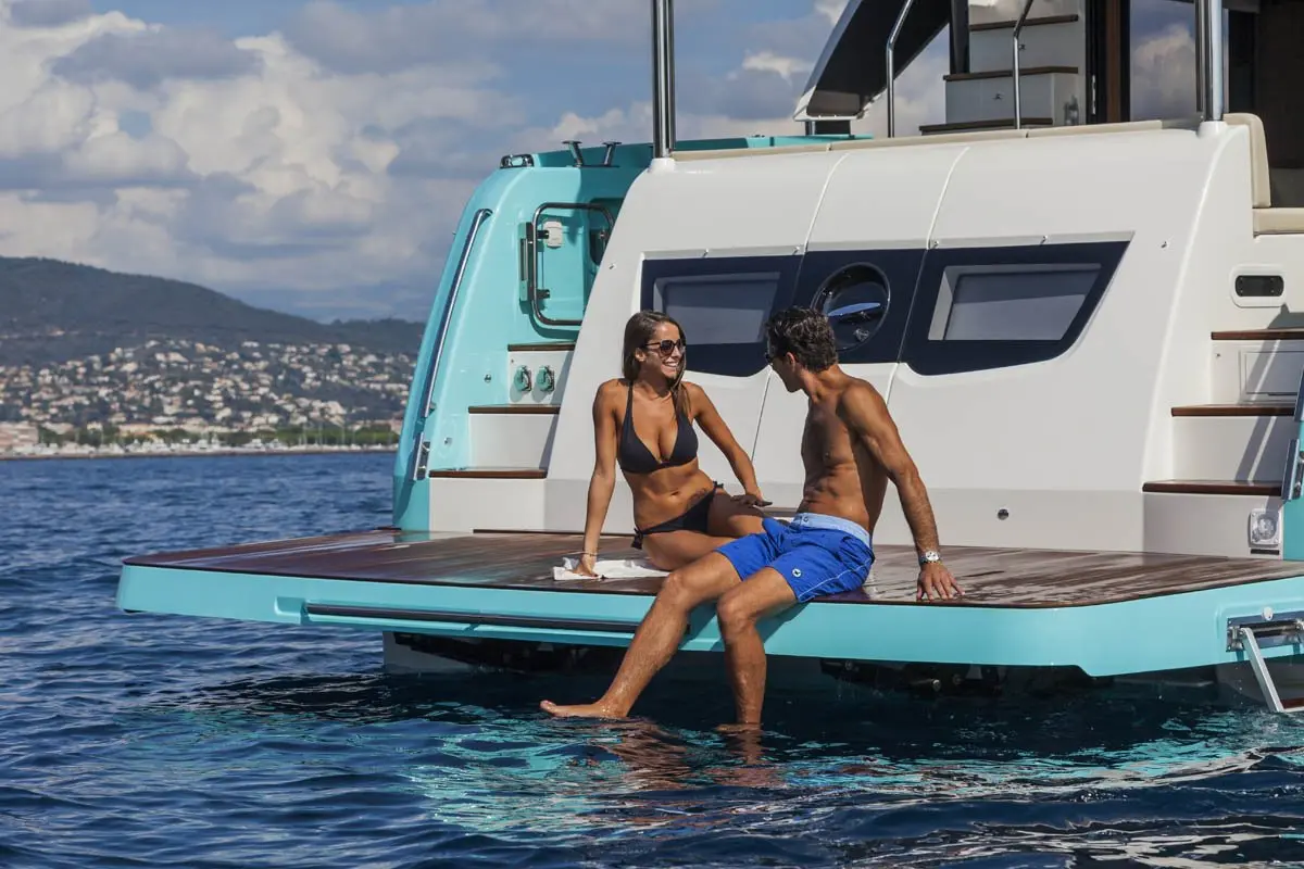 Navetta 58, salon — Ibiza Yachts Hire, Ibiza. Navetta 58 — 17m