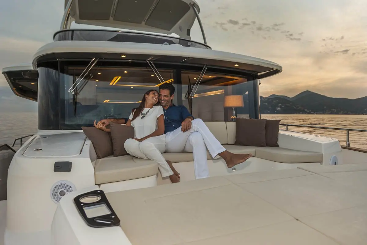 Navetta 58, flybridge — Ibiza Yachts Hire, Ibiza. Navetta 58 — 17m