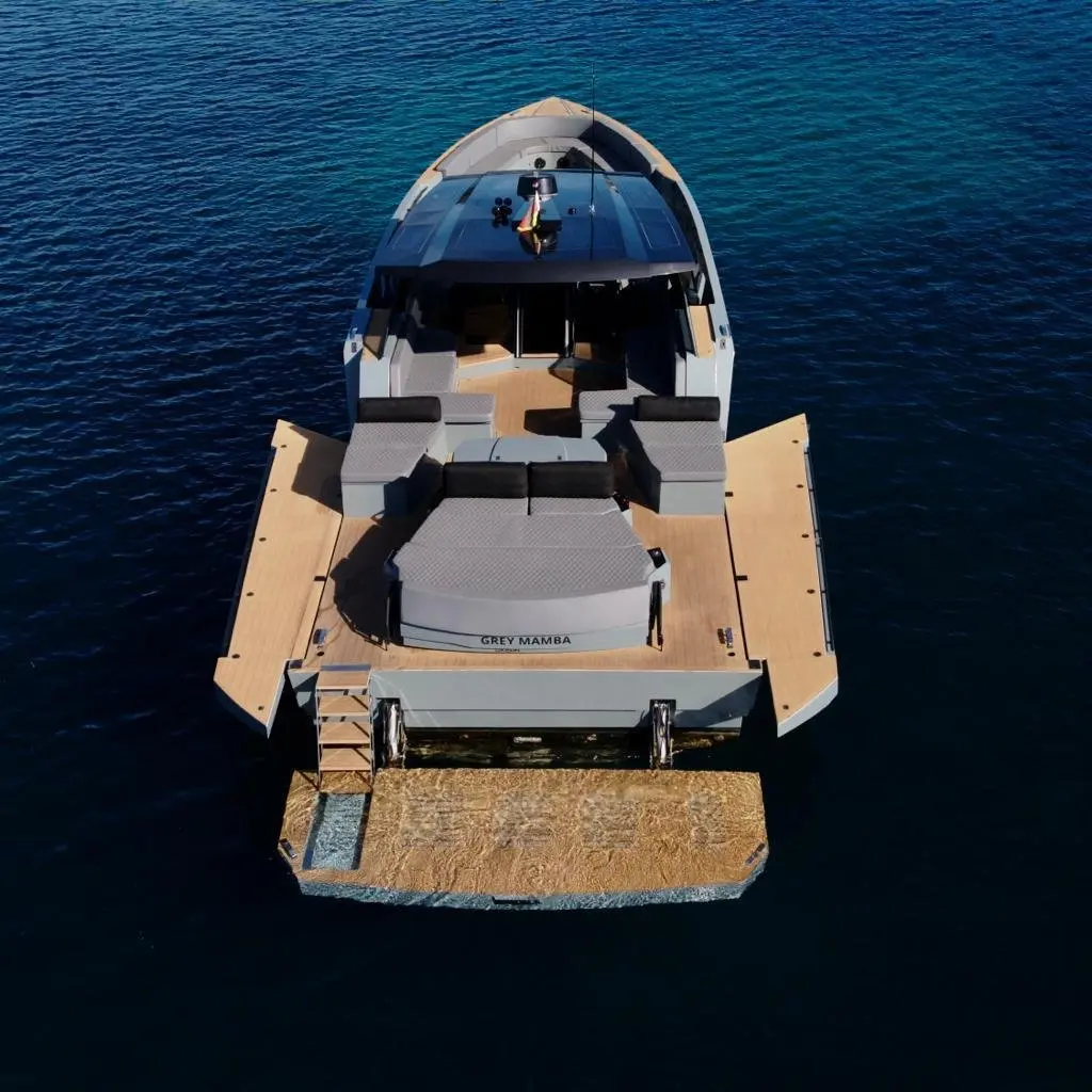 Okean 55, master cabin — Ibiza Yachts Hire, Ibiza. Okean 55 — 16m