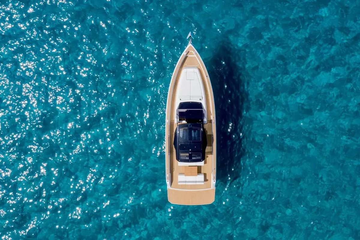 Pardo 43, aft deck — Ibiza Yachts Hire, Ibiza. Pardo 43 — 13.4m