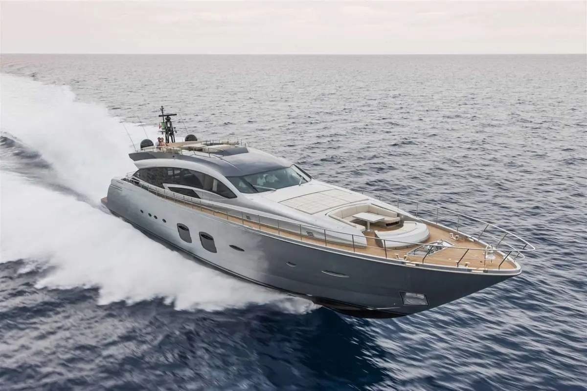 Pershing 108, exterior — Ibiza Yachts Hire, Ibiza. Pershing 108 — 33m