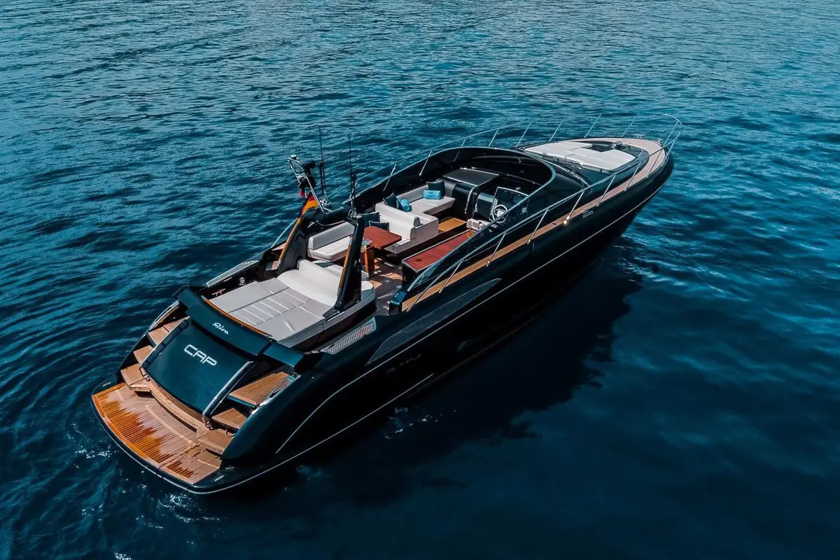 Riva 56 Rivale, exterior — Ibiza Yachts Hire, Ibiza. Riva 56 Rivale — 17m