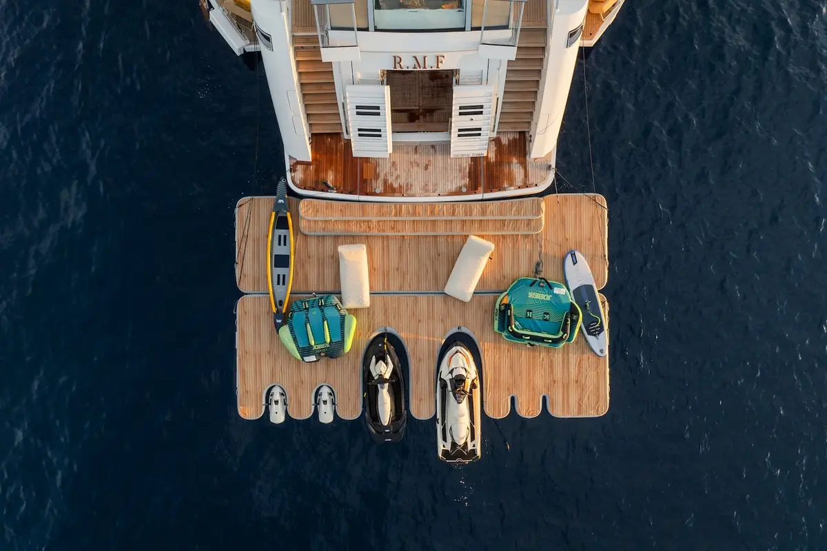 RMF, salón — Ibiza Yachts Hire, Ibiza. RMF — 52m