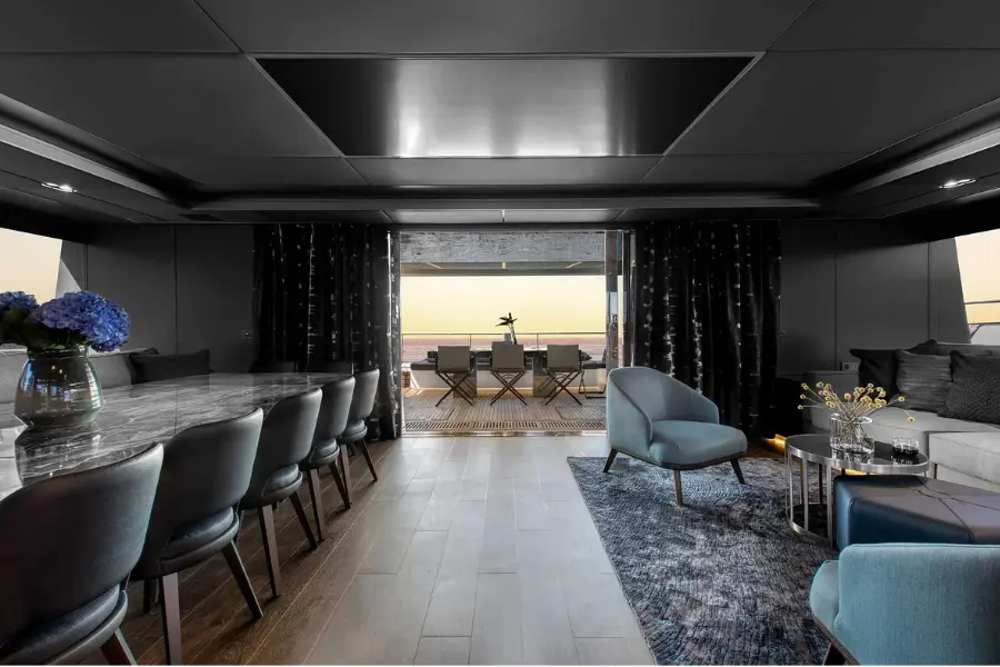 Sunreef 80, salon — Ibiza Yachts Hire, Ibiza. Sunreef 80 — 23.9m