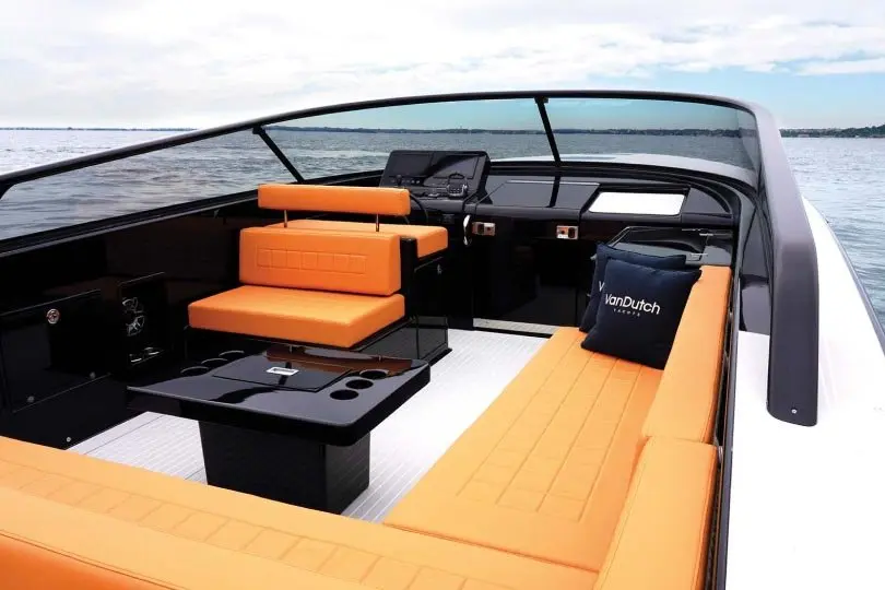 VanDutch 40, master cabin — Ibiza Yachts Hire, Ibiza. VanDutch 40 — 12m