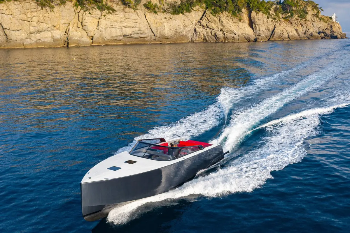 Vandutch 48, aft deck — Ibiza Yachts Hire, Ibiza. Vandutch 48 — 15m