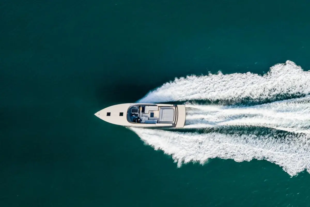 Vandutch 55, aft deck — Ibiza Yachts Hire, Ibiza. Vandutch 55 — 16m