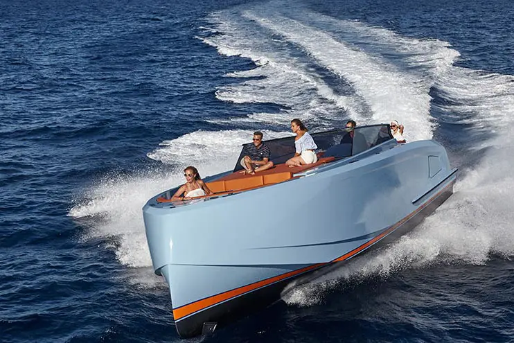 Vanquish VQ60, aft deck — Ibiza Yachts Hire, Ibiza. Vanquish VQ60 — 18.3m